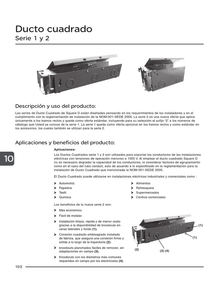 Ducto Cuadrado Pdf Tubería Transporte De Fluidos Science
