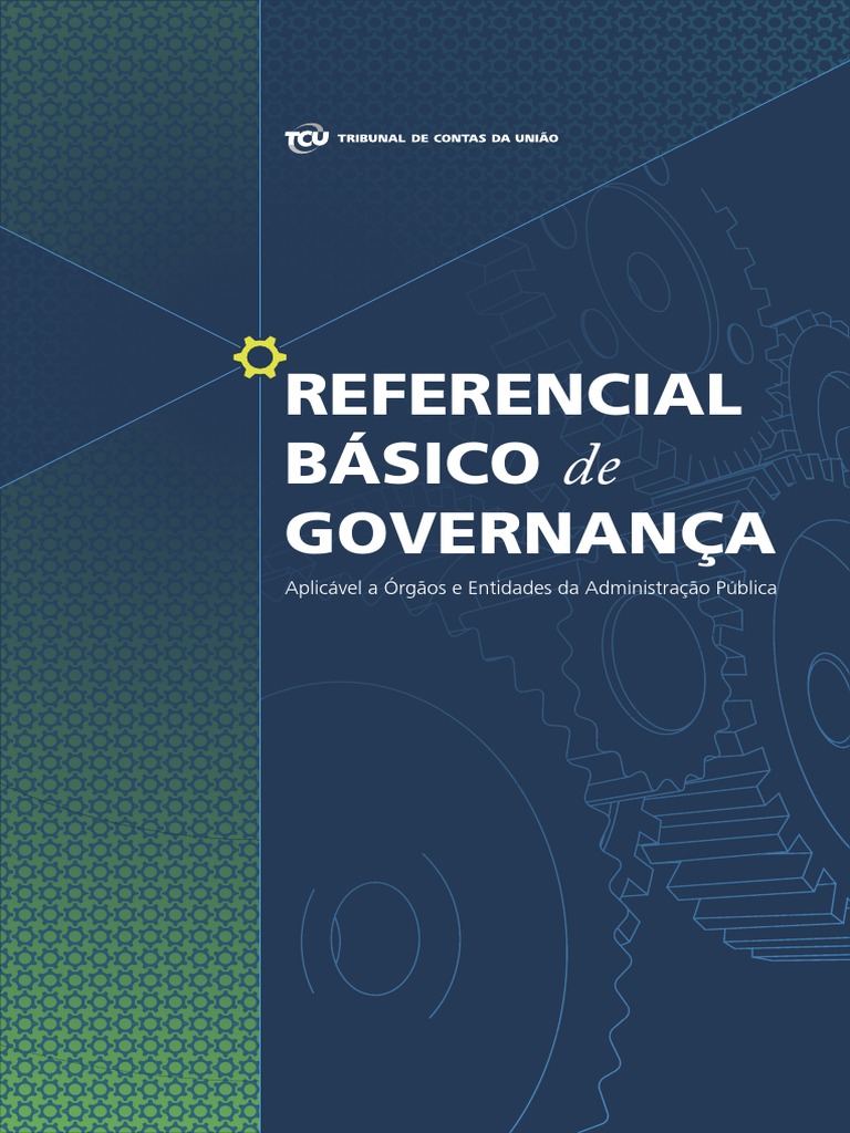 Referencial Básico de Governança Pública TCU | PDF | Governança ...
