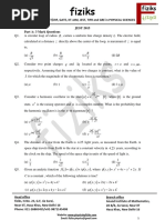 JEST Question Paper 2015