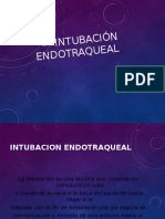 Intubación endotraqueal: técnica y materiales