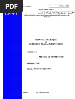 Rapport Metier Et Formation Tri Informatique Application