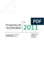 Programa Economia CBC 2011