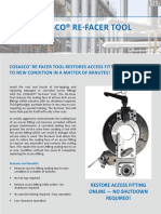 Cosasco Access Fitting Refacer Tool