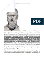 Platon Une Théologie Philosophique