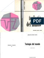 Teología Del Mundo PDF