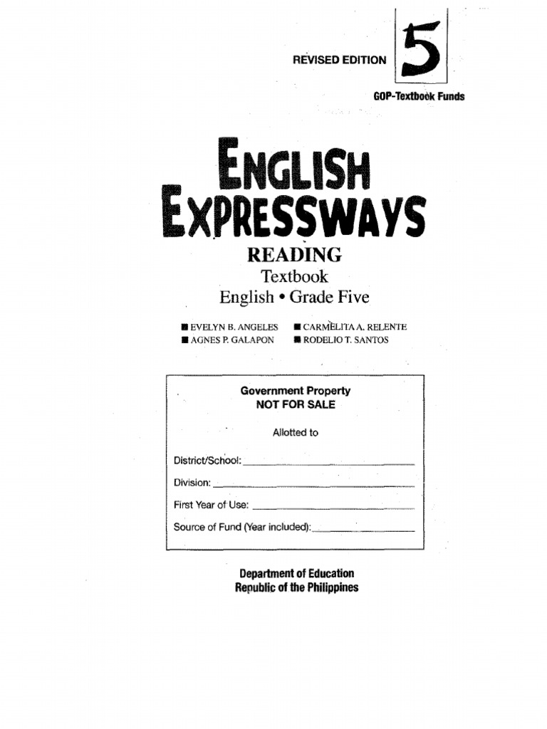 ENGLISH Reading 5 PDF | PDF