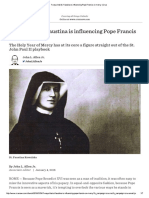 7 Ways That St Faustina is Influencing Pope Francis on Mercy