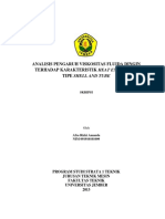 Analisis Pengaruh Viskositas Fluida Dingin