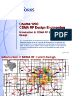 Course 1200 CDMA RF Design Engineering