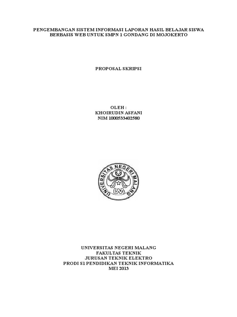 01 Cover Proposal Skripsi Um 2010