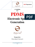 Pdms Catalogue Generation