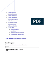 Types of Manual Valves: TLV Toolbox - For Ios and Android