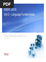 Language Fundamentals