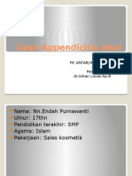 Case Appendicitis Akut