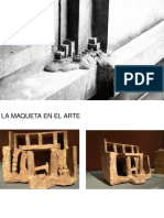 La maqueta en el arte