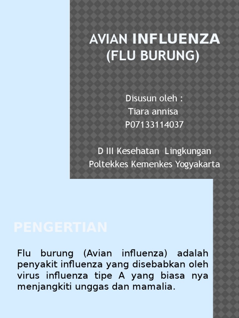 Avian Influenza | PDF