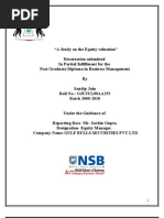 Download equity valuation by sandip17487 SN29463942 doc pdf