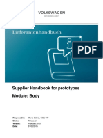 5 - Supplier Handbook For Prototypes - Body