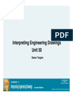 Interpreting Engineering Drawings Unit 50: Datum Targets