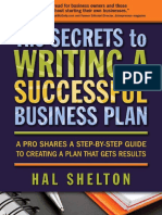 The Secrets to Writing a Successful Business Plan, Hal Shelton