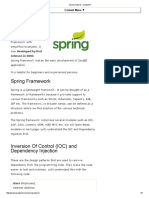 Spring Framework Tutorial - Introduction, IOC, DI and Advantages