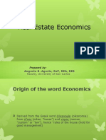 Real Estate Economics: Augusto B. Agosto, Enp, Rea, Reb