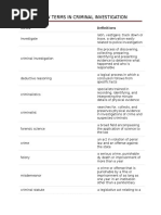 Review Terms in Cdi