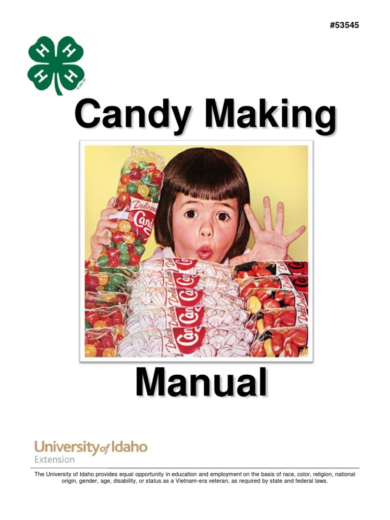 Candy Making Manual Pdf Pdf Chocolate Candy