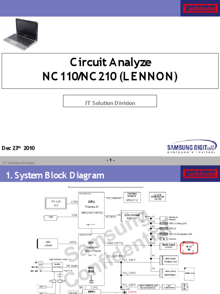 NC110/NC210 Circuit Diagrams | PDF | Computer Engineering | Electronic ...