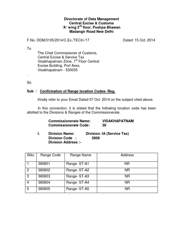 Visakhapatnam Zone Location Code PDF Government Finances Payments