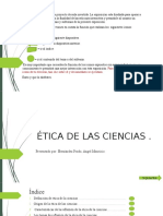 Ética de La Ciencia