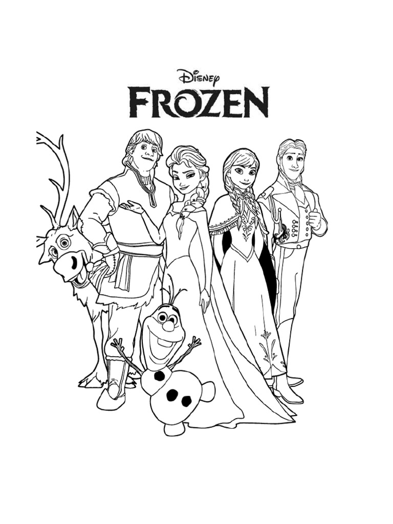 Frozen Coloring Book | PDF