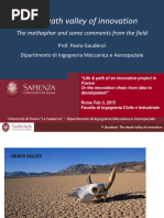 Gaudenzi Death Valley of Innovation