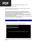 Cara Instalasi Windows 98SE