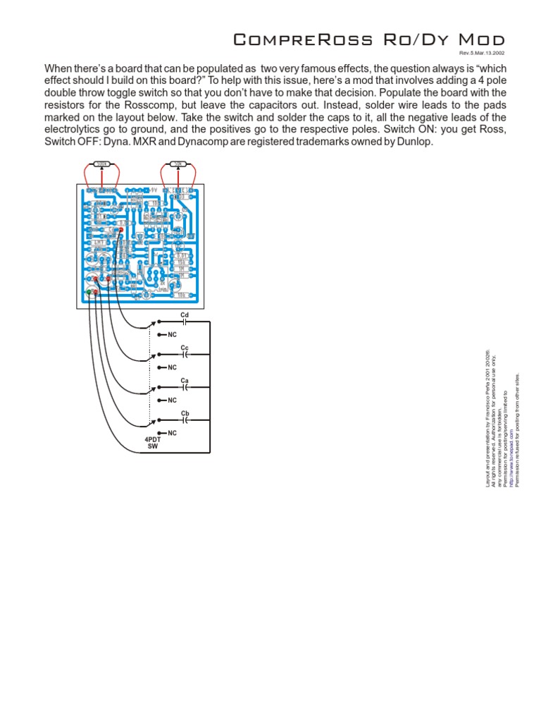 Tonepad Rodymod | PDF