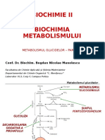 Biochimie 7 - Metabolismul Glucidelor I (Glicoliza, Decarboxilarea, Ciclul Krebs) CATB (an III)