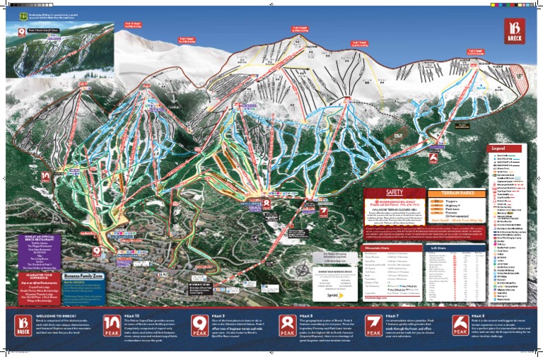 Breckenridge Ski Resort Trail Map | PDF | Snow | Racing