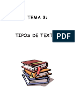 Tipos de Textos.