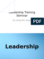 Leadership Training Seminar