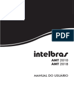 Central de alarme Intelbras AMT manual