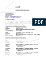 Curriculam Vitae: Post Applied For NDT Multi Technician