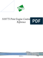 NS9775 Print Engine Controller & JBIG Reference