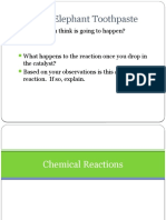 Chemical Reactions Equations 2013-2014