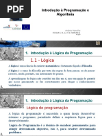 Int. Lógica de Programação