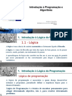 Int. Lógica de Programação