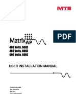 Matrix AP User Installation Manual