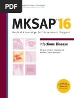 MKSAP 16 - Infectious Disease