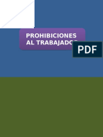 Prohibiciones Al Trabajador