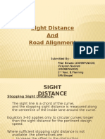 Sight Distance and Road Alignment