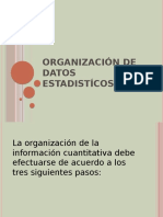 Organización de Datos Estadistícos